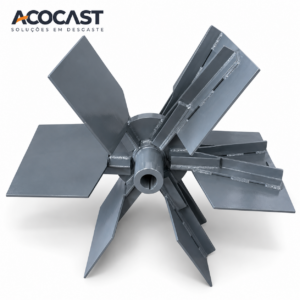 Rotor do Exaustor para Usina de Asfalto