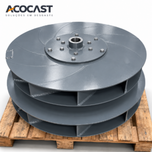 Rotor do Exaustor para Usina de Asfalto